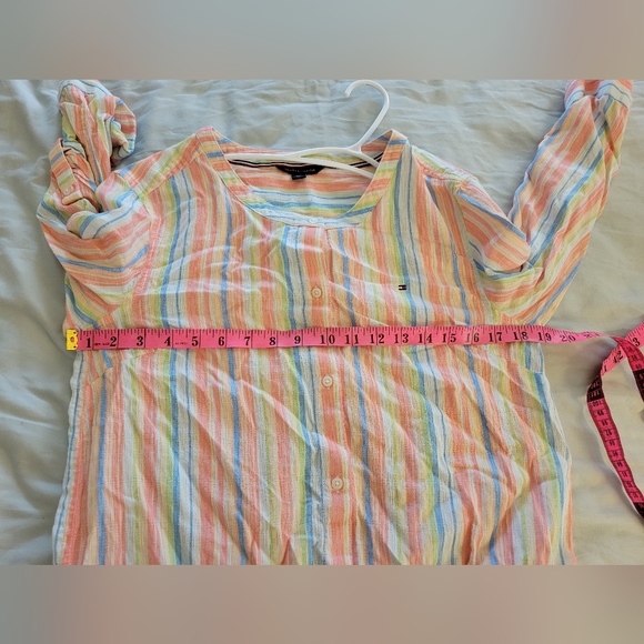 Colorful vertical stripes dress perfect for summer - Picture 5 of 6